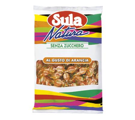 Caramelle gusto arancia busta 1 kg Sula - 1236