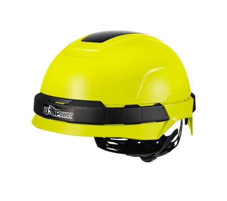 Casco protettivo Antares regolabile giallo fluo U power HS001YF - 1271