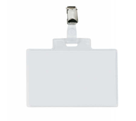 Portanome Pass 4 E - clip in metallo - 11 x 7 cm - conf. 100 pezzi - Sei Rota - 318214 - 8004972012193 - DMwebShop