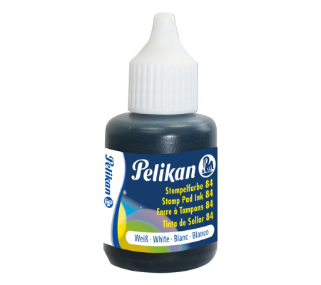 Inchiostro 84 - 30 ml - resistente all'acqua - bianco - Pelikan - 351502 - 4012700351500 - DMwebShop