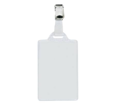 Portanome Pass 1 E - clip in metallo - 5,5 x 8,5 cm - verticale - conf. 100 pezzi - Sei Rota - 318211 - 8004972015644 - DMwebShop
