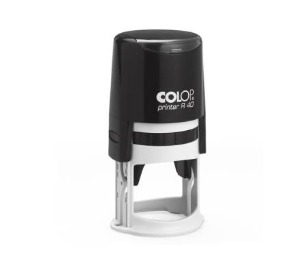 Timbro Printer R40 - Ø 40 mm - 7 righe - personalizzabile - autoinchiostrante - Colop - PRINTER.R40 - 9004362019015 - DMwebShop