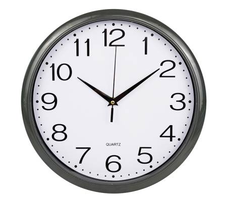 Orologio da parete Classic - Ø 30,5 cm - grigio - Methodo - V150200 - 8018727502006 - DMwebShop