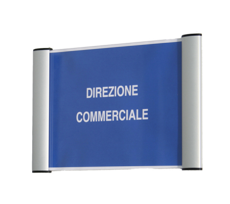 Porta targa appendibile Wall Sign - A4 - 21 x 30 cm - Tecnostyl - PTA01 - 8010026005615 - DMwebShop