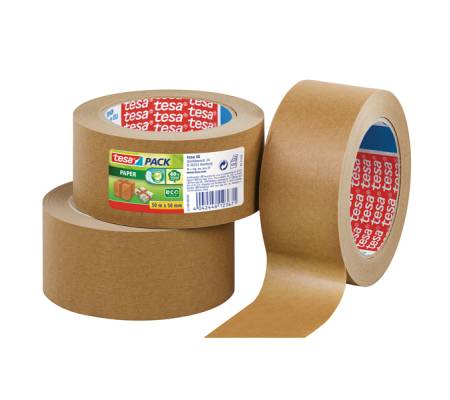 Nastro adesivo tesapack Paper ecoLogo - 5 cm x 50 mt - conf. 6 pezzi - Tesa - 57180-00000-05 - 4042448123671 - DMwebShop