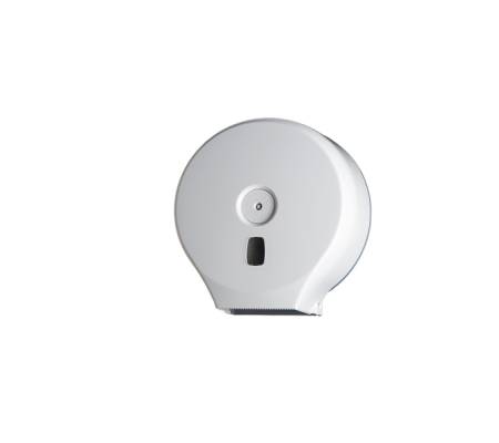 Distributore Basica per carta igienica in rotoli Mini Jumbo - 28,2 x 12 x 29,4 cm - bianco - Medial International - 104001 - 8033433770594 - DMwebShop