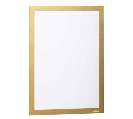 Cornice adesiva Duraframe - A4 - 21 x 29,7 cm - oro - conf. 2 pezzi - Durable - 4872-30 - 4005546405629 - DMwebShop