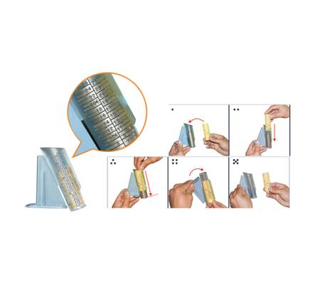 Tubi per contamonete CM018-CM020 - trasparente - conf. 8 pezzi - Holenbecky - 3363T - 8028422633639 - DMwebShop