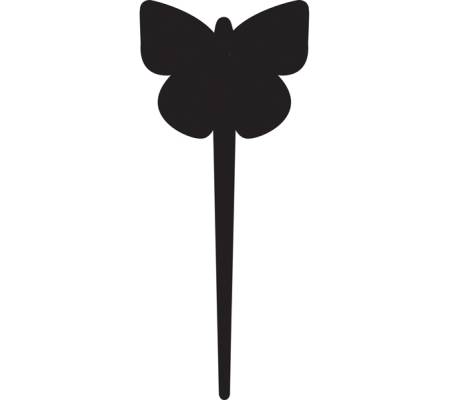 Silhouette Tags - forma farfalla - nero - set 5 pezzi - Securit - TAG-BUTTERFLY-5 - 8718226499004 - DMwebShop