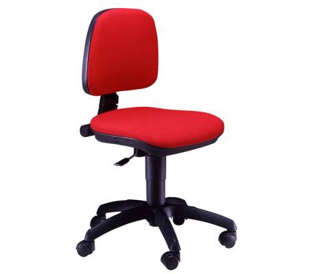 Sedia operativa Atlas A41B - senza braccioli - rosso - Unisit - A41B/ER - 8050043742315 - DMwebShop