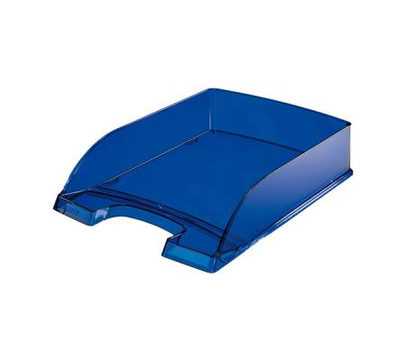 Vaschetta portacorrispondenza Plus Standard - 25,5 x 36 x 7 cm - blu trasparente - conf. 5 pezzi - Leitz - 52260039 - 4002432370832 - DMwebShop