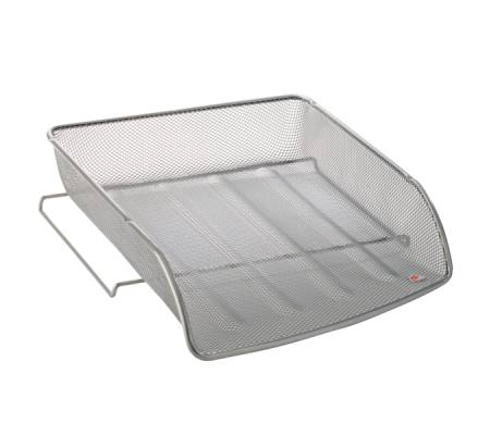 Vaschetta portacorrispondenza Mesh - rete metallica - 27 x 6,5 x 34 cm - argento - Alba - MESHFRA/M - 3129710008957 - DMwebShop