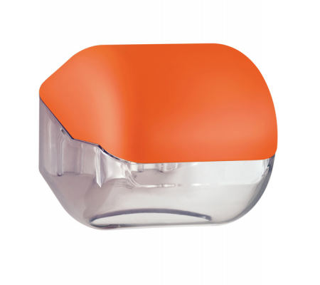 Dispenser Soft Touch di carta igienica - 15 x 14,8 x 14 cm - plastica - arancio - Mar Plast - A61900AR - 8020090038365 - DMwebShop