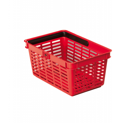 Shopping basket - 40 x 30 x 25 cm - 19 lt - rosso - Durable - 1801565080 - 7318081565084 - DMwebShop