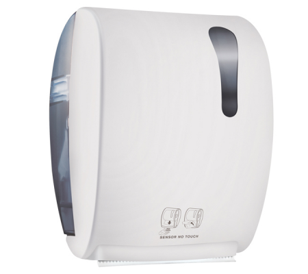Dispenser elettronico asciugamani Kompatto Advan 875 - 32 x 22,4 x 40,5 cm - bianco - Mar Plast - A8752RBI - 8020090087004 - DMwebShop