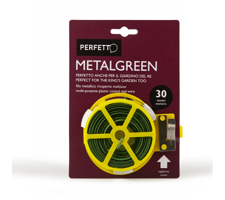 Filo multiuso Metalgreen - metallo ricoperto - 30 mt - Perfetto - 0366 - 8000957036604 - DMwebShop