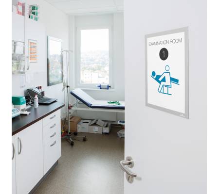 Cornice magnetica Duraframe - A4 - 21 x 29,7 cm - bianco - conf. 2 pezzi - Durable - 4872-02 - 74531CNF01 - DMwebShop