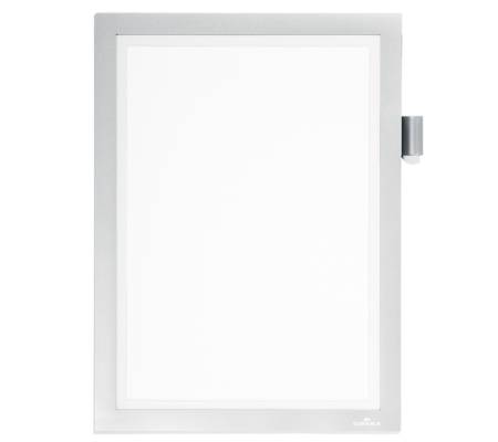Cornice adesiva Duraframe Note A4 - pannello magnetico - 21 x 29,7 cm - argento - Durable - 4993-23 - 4005546407043 - DMwebShop