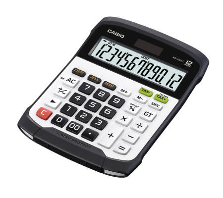 Calcolatrice da tavolo - WD-320MT - 12 cifre - waterproof - Casio - WD-320MT-W-EC - 4549526612657 - DMwebShop
