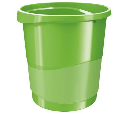 Cestino gettacarte Europost VIVIDA - 25,8 x 28,5 cm - altezza 32,2 cm - 14 lt - verde - Esselte - 623950 - 4049793027845 - DMwebShop