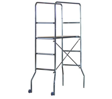 Trabattello Trio - acciaio zincato - 130 x 60 cm - altezza 188 cm - Marchetti - 20072 - 8021227002617 - DMwebShop