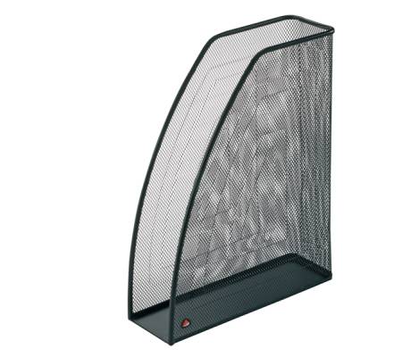 Portariviste Mesh 26 x 8 x 33 - 5 cm rete metallica nero Alba MESHMAG N - 11623