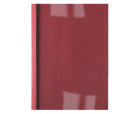Cartelline termiche Business Line - 1,5 mm - leather rosso scatola 100 pezzi - GBC - IB451201 - 13465451201 - DMwebShop
