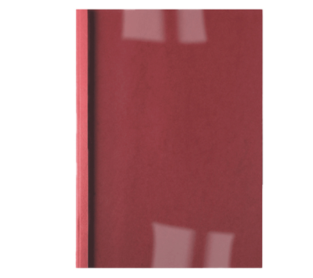 Cartelline termiche Business Line - 1,5 mm - leather rosso scatola 100 pezzi - GBC - IB451201 - 0013465451201 - DMwebShop
