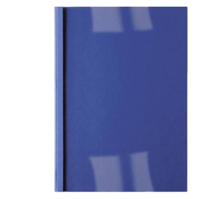 Cartelline termiche Business Line - 3 mm - leather blu scatola 100 pezzi - GBC - IB451010 - 13465451010 - DMwebShop
