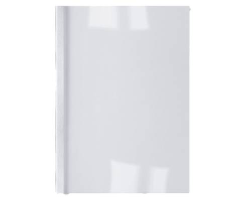 Cartelline termiche Business Line - 1,5 mm - leather bianco scatola 100 pezzi - GBC - IB451706 - 13465451706 - DMwebShop