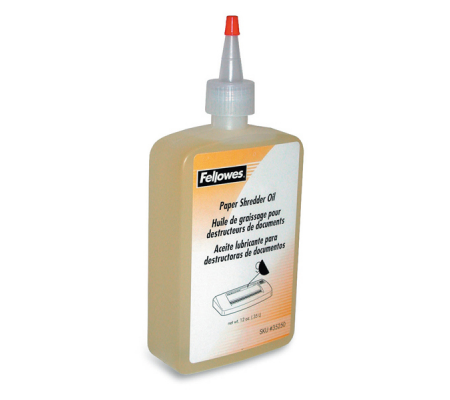 Olio lubrificante per distruggidocumenti - 350 ml - Fellowes - 35250 - DMwebShop