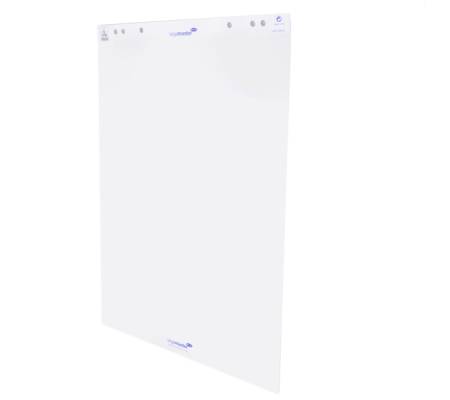 Blocco per lavagna - 20 fogli - 65 x 98 cm - bianco - conf. 5 pezzi - Legamaster - L-1560 00 - 8713797094993 - DMwebShop