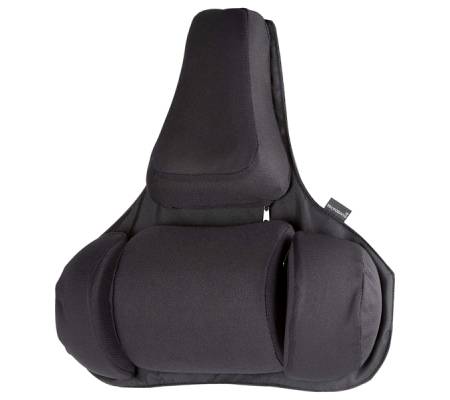 Supporto lombare ergonomico - 38 x 37 x 5 cm - nero - Fellowes - 8041801 - 43859685714 - DMwebShop