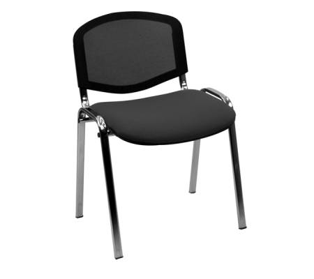 Sedia attesa Dado D5CN - braccioli opzionali - nero - conf. 2 pezzi - Unisit - D5CN/2/EN - 8050043742742 - DMwebShop