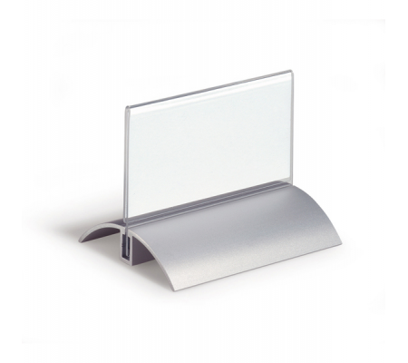 Portanome da tavolo Deluxe - 5,2 x 10 cm - conf. 2 pezzi - Durable - 8200-19 - DMwebShop