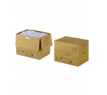 Sacchi per distruggidocumenti - fino a 40 lt - carta riciclata - conf. 20 pezzi - Rexel - 1765029EU - DMwebShop