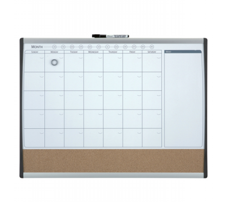 Organizer magnetico con calendario mensile - 58,5 x 43 cm - Nobo - 1903813 - 5028252346689 - DMwebShop