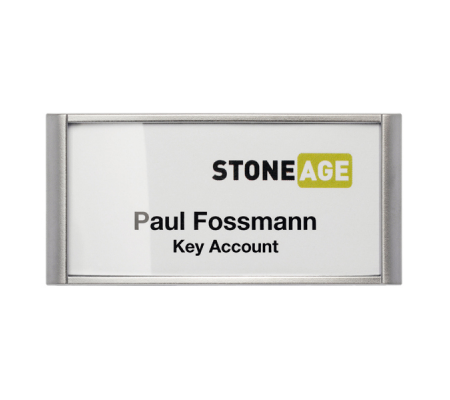 Portanome Classic con magnete - 3,4 x 7,4 cm - conf. 10 pezzi - Durable - 8542-23 - DMwebShop