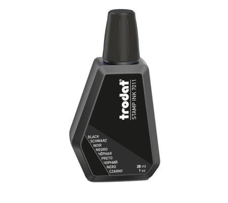 Inchiostro 7011 per timbro in gomma - nero - 28 ml - Trodat - 55886. - 92399558866 - DMwebShop