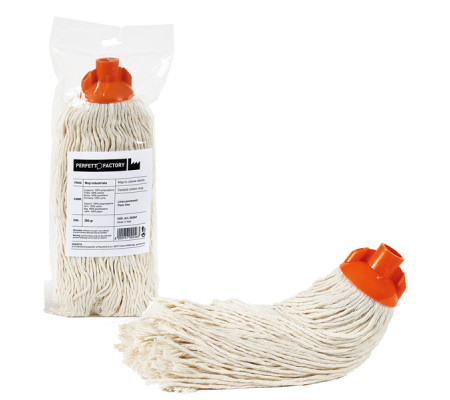 Mop Falcon - cotone - 280 gr - bianco - In Factory - 0024F - DMwebShop