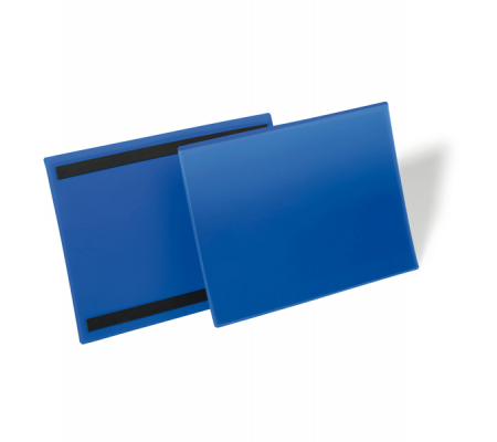 Buste identificative magnetiche - 15 x 6,7 cm - blu - conf. 50 pezzi - Durable - 1742-07 - 4005546109015 - DMwebShop