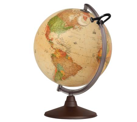 Globo geografico illuminato Marco Polo diametro 30 cm Tecnodidattica - 13606