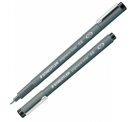 Pennarello Pigment Liner 308 - nero - 0,6 mm - Staedtler 308069