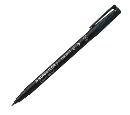 Pennarello Lumocolor permanent 313 - tratto 0,4 mm - nero - conf. 10 pezzi - Staedtler - 313-9 - 4007817308820 - DMwebShop
