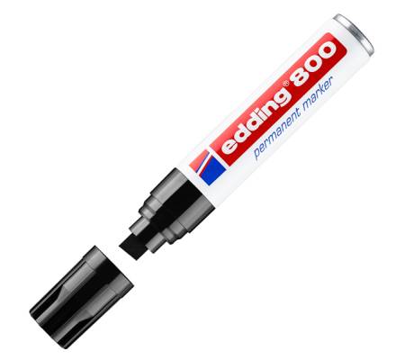 Marcatore Permanente 800 - punta 4 - 12 mm - nero - Edding - E-800 001 - 4004764053834 - DMwebShop