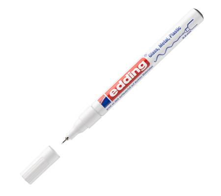 Marcatore a vernice 780 - punta 0,8 mm - bianco - Edding - E-780 049 - 4004764953677 - DMwebShop