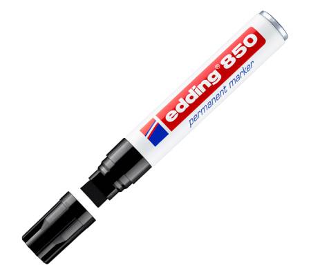 Marcatore permanente 850 - punta 5 - 16 mm - nero - Edding - E-850 001 - 4004764054275 - DMwebShop