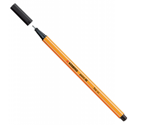 Fineliner Point 88 - punta 0,4 mm - nero 46 - Stabilo