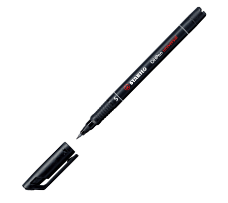 Pennarello OHPen universal permanente 841 - punta superfine 0,4 mm - nero - Stabilo
