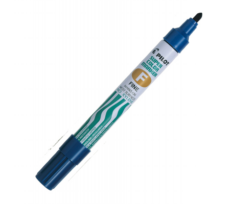 Marcatore Super Color - permanente - punta fine - 4 mm - blu - Pilot 002410